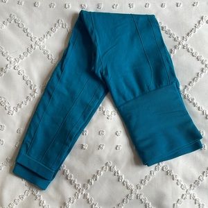 Homma Premium Thick High Waist Tummy Compression Leggings, Teal, Medium